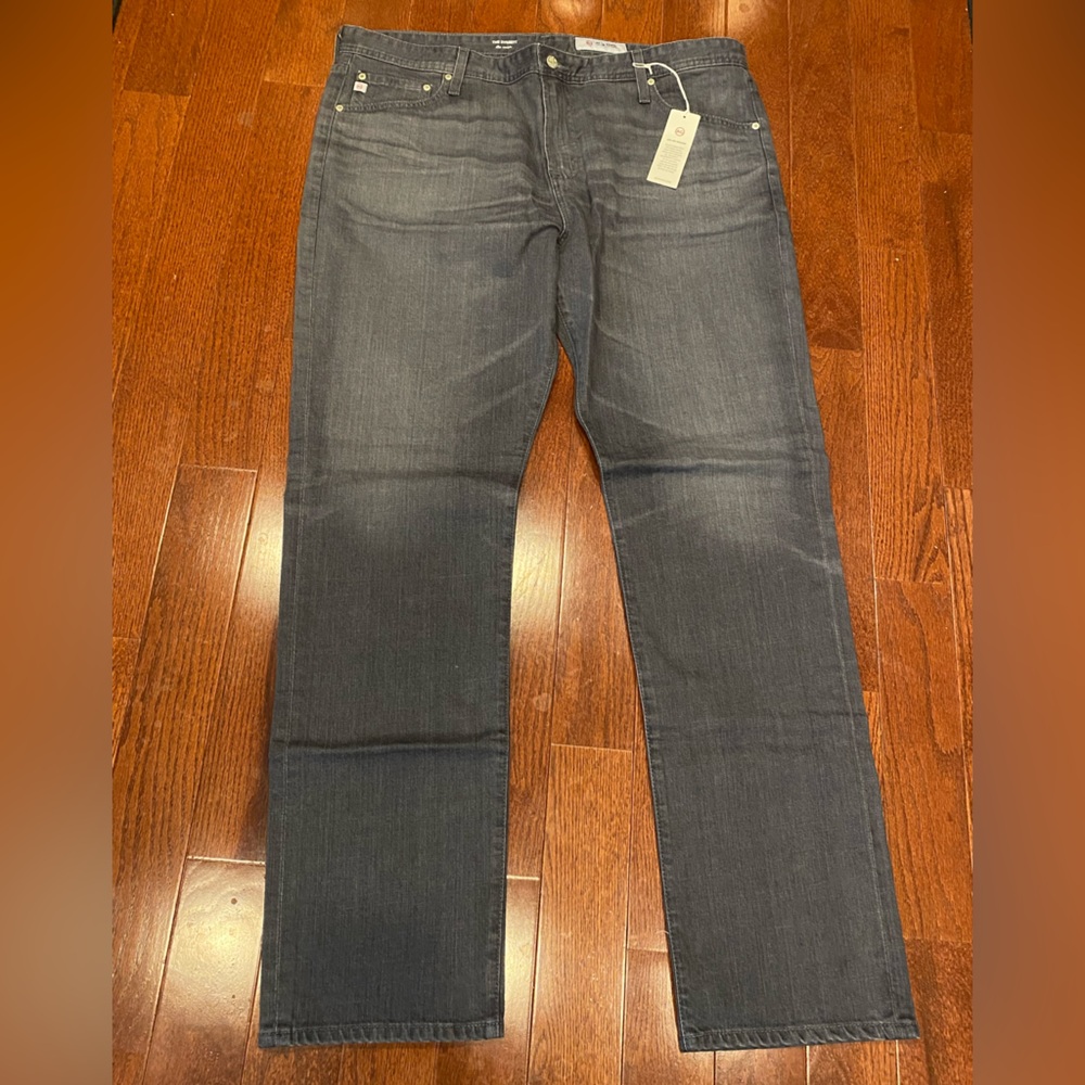 AG adriano goldschmied AG-ED the Everett Slim Straight size 40R mens Dark Gray - Picture 2 of 7